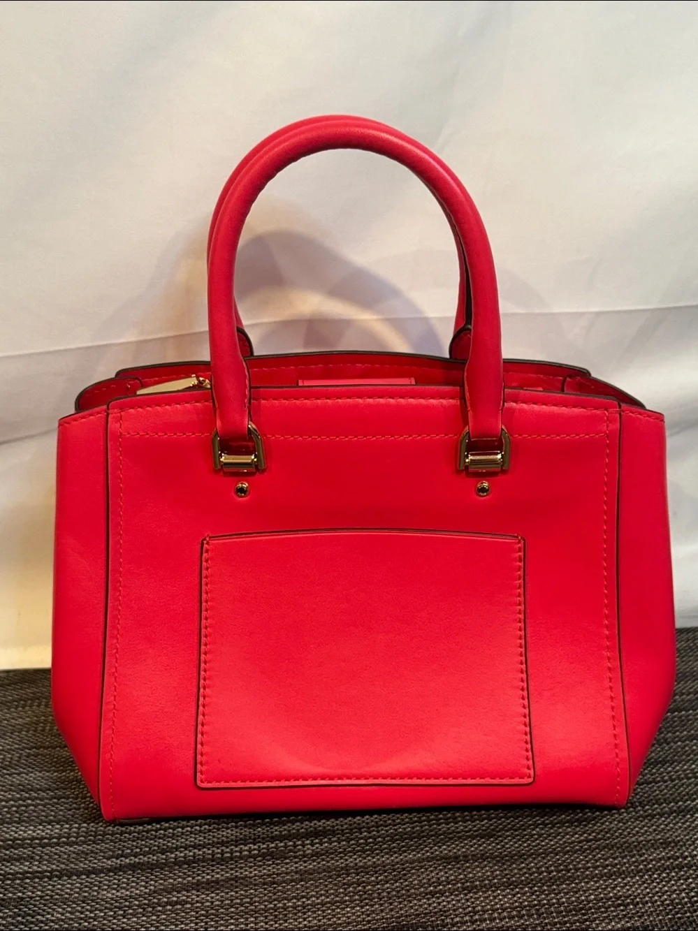 Michael Kors Benning Medium Leather Satchel